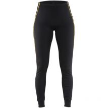 Bas de sous-vêtements retardant flamme laine merinos Femme 7203 - Noir M