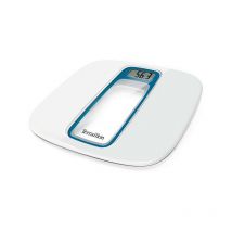 Terraillon - Báscula de baño electrónica 160kg / 100g blanco azul - bea74011bs