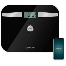 Cecotec - Báscula de baño sin pilas inteligente, de altra precisión y conectividad bluetooth.