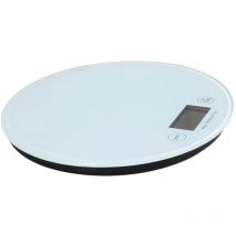 Bascula de cocina electronica blanca 20X1.8CM - Blanca