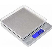 Báscula de precisión de 1000 g/0,1 g, báscula de cocina, báscula de bolsillo y báscula para joyería, báscula electrónica de alta precisión, pantalla