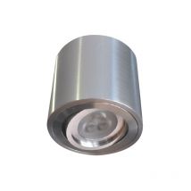 Aimur - Basculante superficie circular aluminio rayado 50W