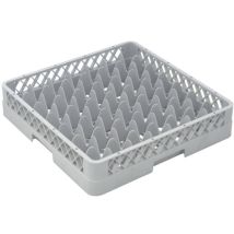 Base 49 Compartiments 500 X 500 X 100mm - Casier De Lavage Pour Verres - Gris - Matériel Chr Pro