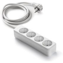 Famatel - M258255 – Ciabatta senza interruttore a 4 prese tt