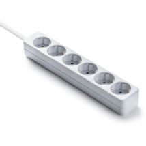 506/9-Base 6 prese tt cavo 1,5 m. - Famatel