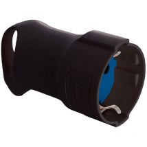 Solera - Base Tipo f 4,8mm 16A 250V Negra