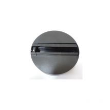 Base apparente noire adaptateur pour luminaire Rail Track III avec transfo 230/12V non-dimmable intégré Indigo