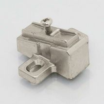 Base avion zmk inclin.15o b2v3bw9 base inclinada 15o , Bases Especiales para bisagras. Bases de zamak inclinadas 15o, para montajes especialesRef:
