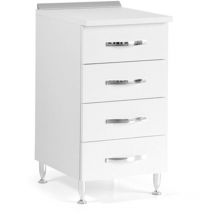 Cassettiera 40 Azur Line bianco frassinato