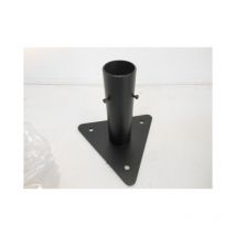 Prisma - Base complete pied en triangle tube 210mm ø 60mm pour vario/basic noir 008974