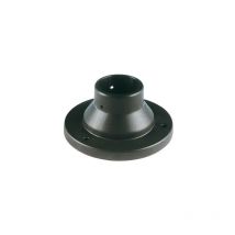 Led Leds - base de aluminio para postes de linternas diámetro 60 mm - Medidas 17 x 7,9 cm -- Código df 8042762