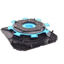Jouplast - Base de montaje 28/40 mm para terraza de losas - cleman