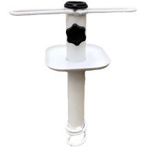 Fei Yu - Base de parasol d'extérieur, base de parasol d'extérieur en spirale en fer Amazon, base de parasol de plage portable