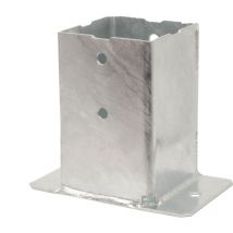 Base de poste simpson para muro bajo y borde de losa - 90 x 90 Galva - PPJBM90