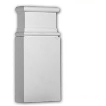 Profhome Decor - Base d'encadrement de porte Profhome 154040 Encadrement de porte Élément décoratif style Néo-Classicisme blanc