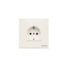 Niessen - Base enchufe schuko con marco incorporado Serie Zenit N2288.2 bl de