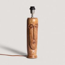 Base Lampe à Poser en Bois Tótem ILUZZIA Naturel