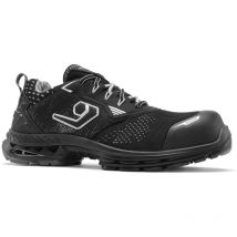 Base London B1704B S1PS ESD SC LG FO SR Zapatos de seguridad veganos - 45 (EU) - Negro
