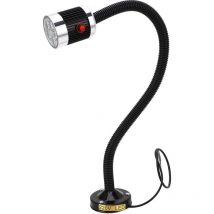 Jeffergarden Base magnétique ronde col de cygne lumière industrielle led cnc Machine-outil tour lampe de travail AC220V 5W