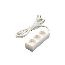 Base enchufe DUOLEC múltiple con cable. 3 tomas - talla