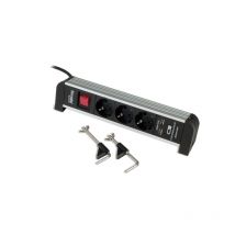 Famatel - Base enchufe múltiple con tomas usb. 3 tomas - talla