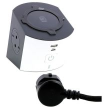 Legrand - Base multiple elec induccion corner revolution bl/ne