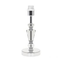 Base para Sobremesa SALIR 1xE27 Al.32xD.12cm Cromo