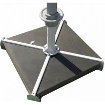 Base per Ombrellone da Giardino in Marmo Lucidato Kraus Fiore Due