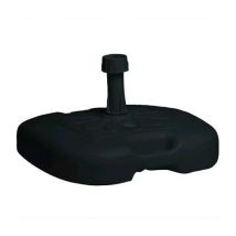 Base per Ombrelloni In Pvc Riempibile Quadra Antracite Cm. 45X45