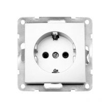 GSC - Base presa a ventosa da incasso Iota White 103500010