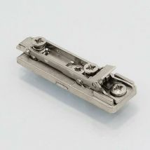 Base recta zamak clip 3 regulaciones h0 con tornillo euro bapgr09 altura h0