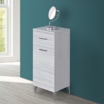 Mobiletto C/cassetto Cm.35x78 Rovovere Grigio