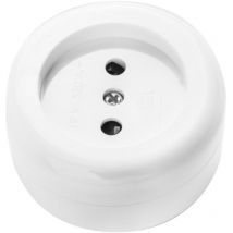 Base superficie redonda blanca onlex 10/16a sin t/t 4mm