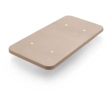 Cama Express - Base Tapizada Sin Patas con Tejido 3D Transpirable, Barras Transversales de Refuerzo, Ideal para Dormitorio y Habitación de tu Hogar,