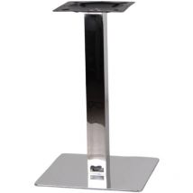 Base Tavolo Iris Cromato per Ristorante Bar Produzione Propria