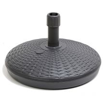 Adriatic - E3/75368 socle de parasol 30 l couleur : anthracite Ø58x15cm ipae progarden