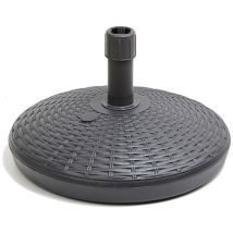 Pied De Parasol 30 L Couleur: Anthracite Ø58x15cm Ipae Progarden