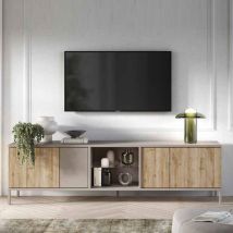 Stilprojectstore - Base tv soggiorno 4 ante Cashmere-Cadiz l 210x59x43 cm - Gent
