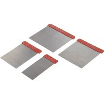 BT-1882845 Kohlenstoffstahl Wandschaber mit rotem Kunststoffstiel - Basetech