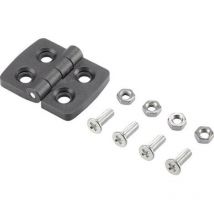 Basetech - Charnière en plastique 39 x 30 x 4 mm 39 mm 1 pc(s) X045531