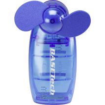 Basetech – Handventilator – TM-2108A – 2 Stunden Batterielaufzeit – Klein und handlich für Reisen, Büro, Freibad, Café