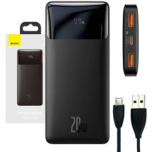 Basetech - Baseus Bipow Power Bank 10000mAh 20W - Black (PPBD050301)