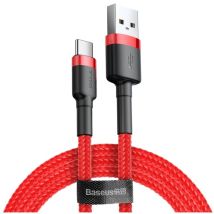 Langlebiges, Flexibles Kabel Usb-c Qc3.0 3a 0,5 M, Rot