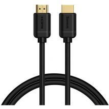 Baseus Kabel HDMI 2.0-Kabel 4K 60 Hz 3D HDR 18 Gbps 1 m Schwarz