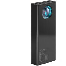 Basetech - Batería externa Amblight 65W 30000mAh Edición Overseas negra
