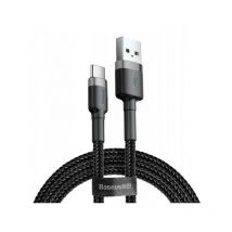 Basetech - Baseus Times Innovation Technology Cable Cafule CATKLF-BG1 usb 2.0 - type c 1m grey and black - Cable - Digital (CATKLF-BG1)