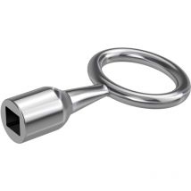 301V-8 clé forée argent - Basi