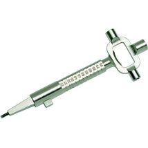 Triuso - Basi 668N Clé à douille universelle argent R504001