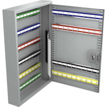 Basi - Schlüsselkasten ss 100 pz 2171-0100 Anzahl Haken 100 Grau (Metallgehäuse)