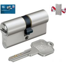 V55 Prof.Doppelzylinder vs n+g 30/30, mattnickel, Code-Karte - VB5200-0000 - Basi